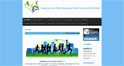 Desktop Screenshot of amcf-martinique.com